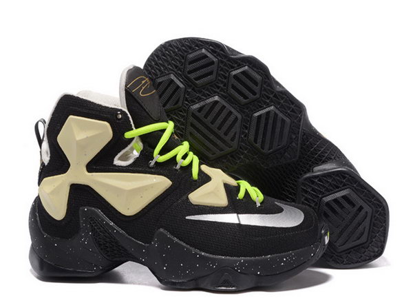 Mens Nike Lebron 13 Basketball Shoes Green Black Reduced